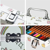 All-in-One Colouring Box – Crayons, Colour Pencils & Sketch Pens